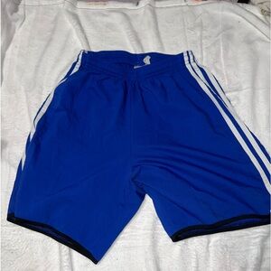 Adidas Blue Soccer Shorts